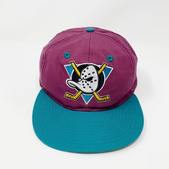 purple mighty ducks hat